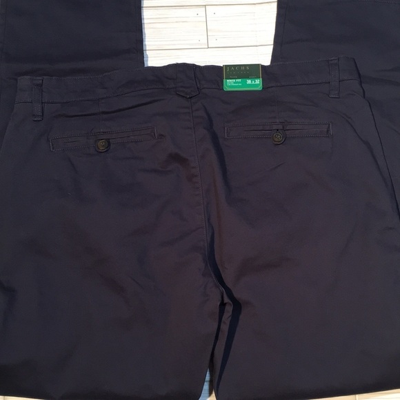 Jachs Bowie fit mid rise slim straight leg flannel lined trouser - Picture 6 of 13